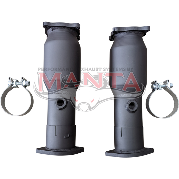 Manta SSMBC216 Ford Falcon FG FG-X 5.0L V8 3in High Flow Cats — SSMBC216 complete Manta product/system