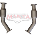 Manta SSMBC718 Holden 2.5in High Flow Catalytic Converters — SSMBC718 complete Manta product/system