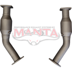 Manta SSMBC718 Holden 2.5in High Flow Catalytic Converters — SSMBC718 complete Manta product/system