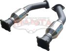 Manta Holden Commodore VT VX VY VZ LS V8 Sedan Exhaust System — 2.5in high-flow cats (SSMBC718MANTA)