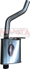 Manta Holden Commodore VT VU VX VY 3.8L V6 Exhaust System — Stainless centre muffler (SSMBM280MF)