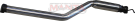 Manta Ford Falcon BA BF Barra XR6 Ute Exhaust System — Stainless centre hotdog (SSMBM361PHD)