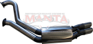 Manta Holden Commodore VT VX VY VZ LS V8 Sedan Exhaust System — Stainless 3in rear section (SSMBM449MF)