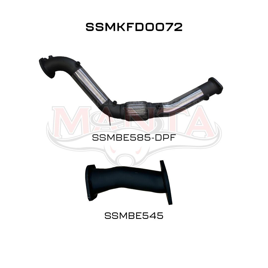 Manta Ford Ranger PX2, PX3 Dual Cab 3.2L CRD October 2016 – 2022 (With DPF) – Manta product image 32