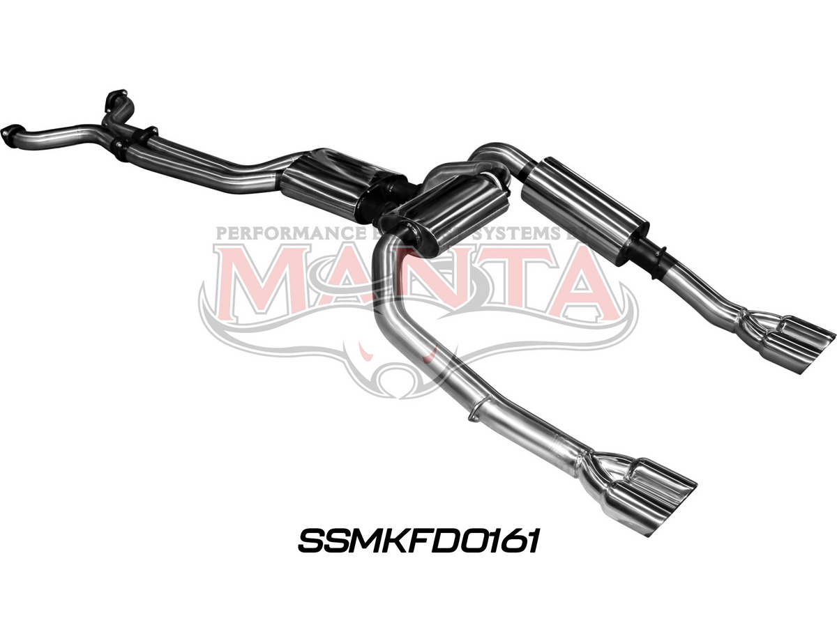 Manta Ford Falcon Ba, Bf 5.4L Boss 4 Valve V8 UTE (Including XR8, FPV Models). Optional Exhaust Exit Out Both Driver & Passenger Side. – Manta product image 14