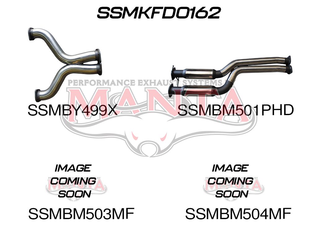 Manta Ford Falcon Ba, Bf 5.4L Boss 4 Valve V8 UTE (Including XR8, FPV Models). Optional Exhaust Exit Out Both Driver & Passenger Side. – Manta product image 18