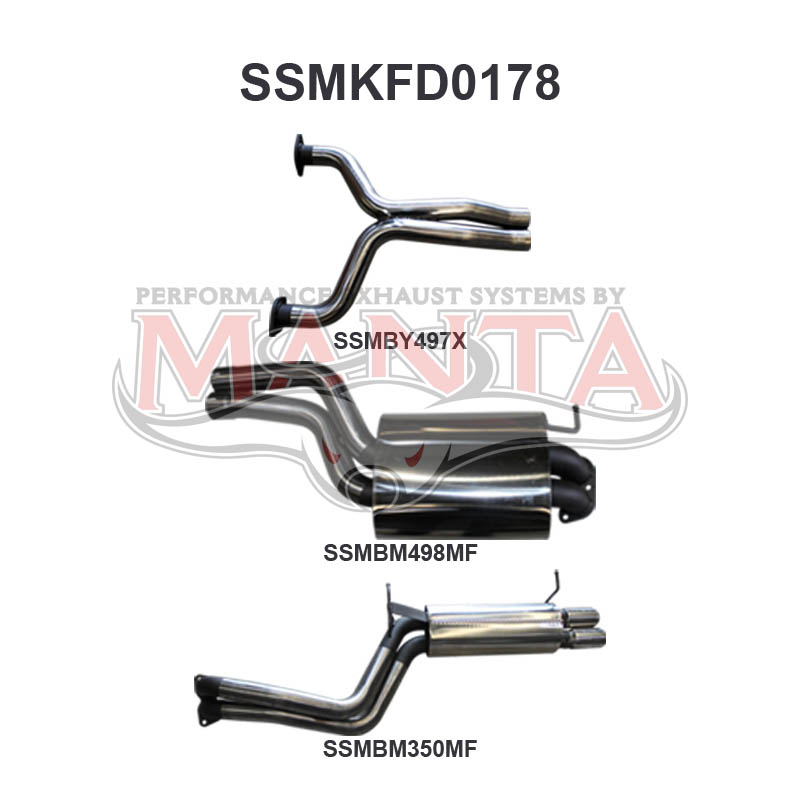 Manta Ford Falcon Fg 5.4L XR8 V8 Sedan (Not Including FPV Models). Exhaust Exit Out Driver’S Side Only. – Manta product image 11