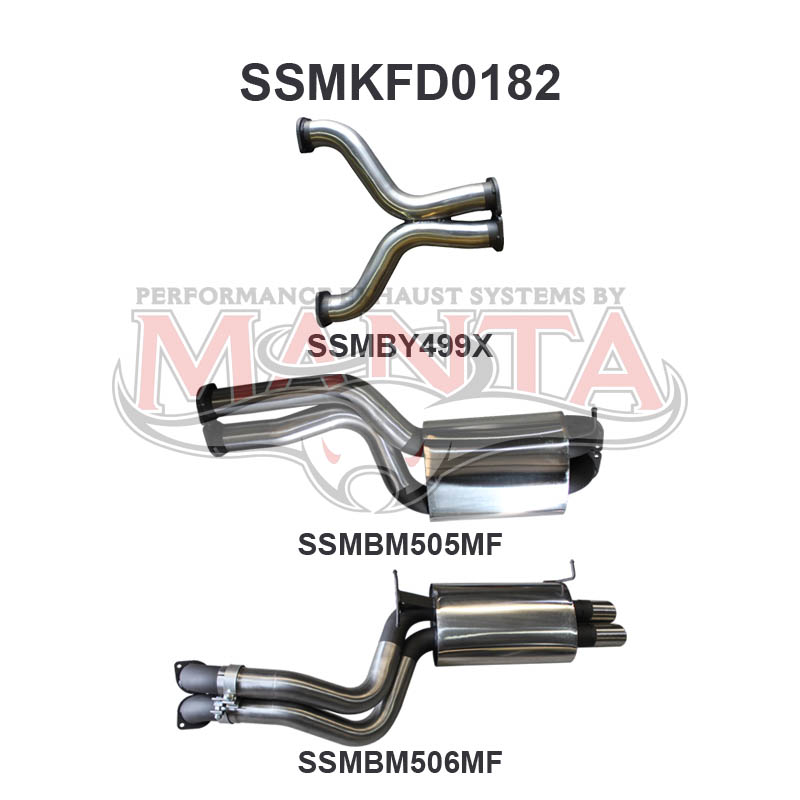 Manta Ford Falcon Fg 5.4L XR8 V8 Sedan (Not Including FPV Models). Exhaust Exit Out Driver’S Side Only. – Manta product image 15