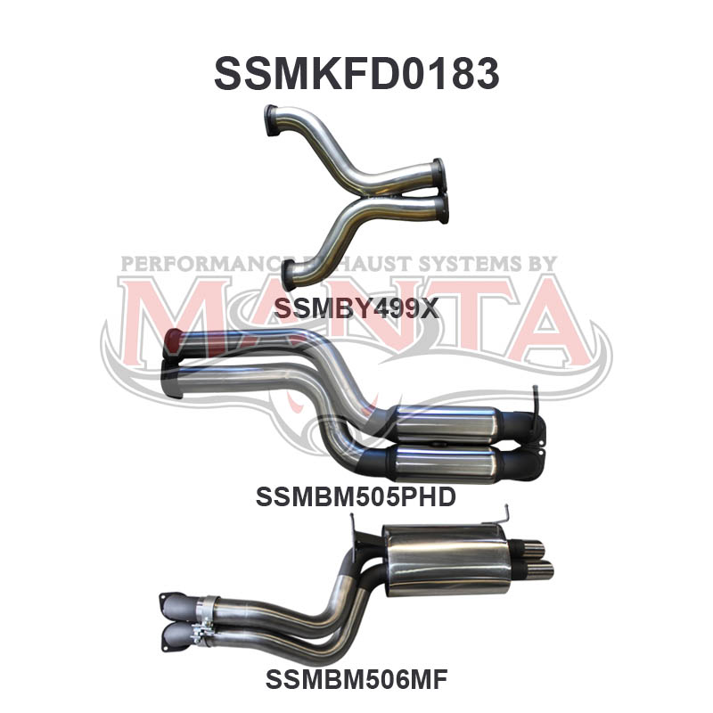 Manta Ford Falcon Fg 5.4L XR8 V8 Sedan (Not Including FPV Models). Exhaust Exit Out Driver’S Side Only. – Manta product image 16