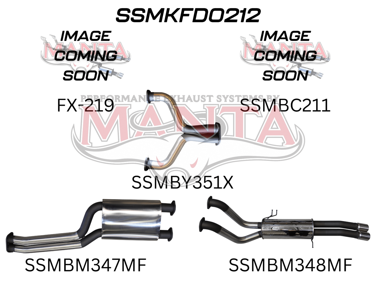 Manta Ford Falcon Fg FPV 5.0L Supercharged V8 UTE (All Models). Exhaust Exit Out Driver’S Side. – Manta product image 12