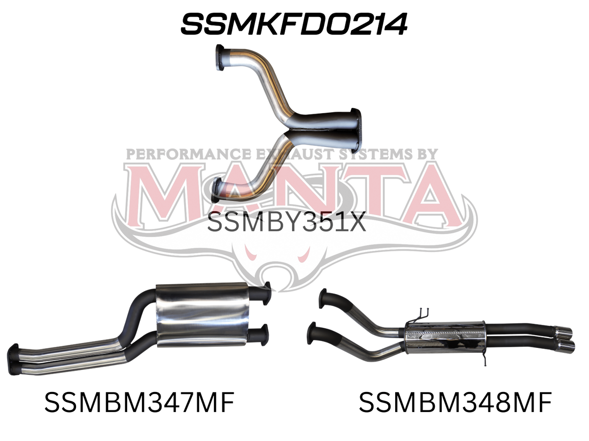 Manta Ford Falcon Fg FPV 5.0L Supercharged V8 UTE (All Models). Exhaust Exit Out Driver’S Side. – Manta product image 14