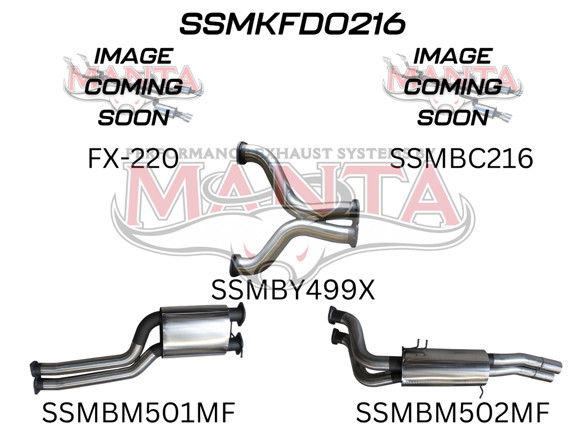 Manta Ford Falcon Fg FPV 5.0L Supercharged V8 UTE (All Models). Exhaust Exit Out Driver’S Side. – Manta product image 16
