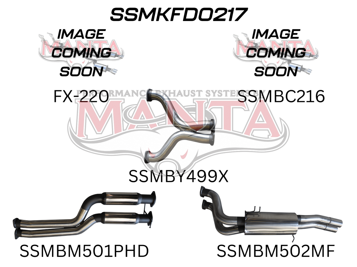 Manta Ford Falcon Fg FPV 5.0L Supercharged V8 UTE (All Models). Exhaust Exit Out Driver’S Side. – Manta product image 17
