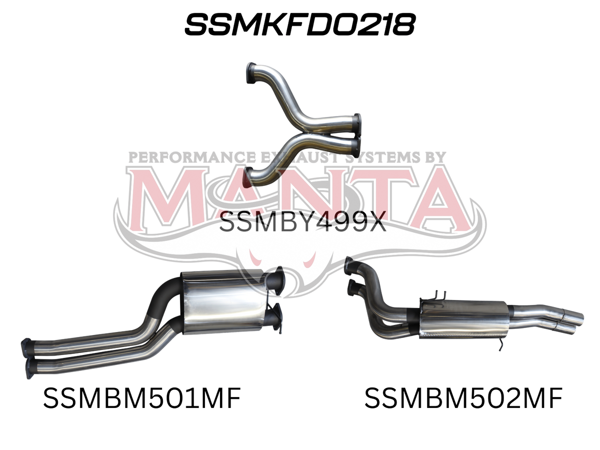 Manta Ford Falcon Fg FPV 5.0L Supercharged V8 UTE (All Models). Exhaust Exit Out Driver’S Side. – Manta product image 18