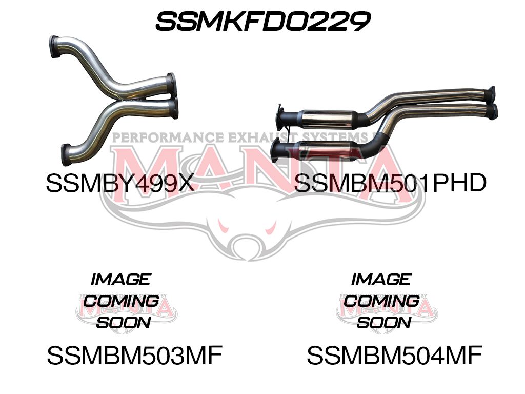 Manta Ford Falcon Fg FPV 5.0L Supercharged V8 UTE (All Models). Optional Exhaust Exit Out Both Driver & Passenger Side. – Manta product image 24