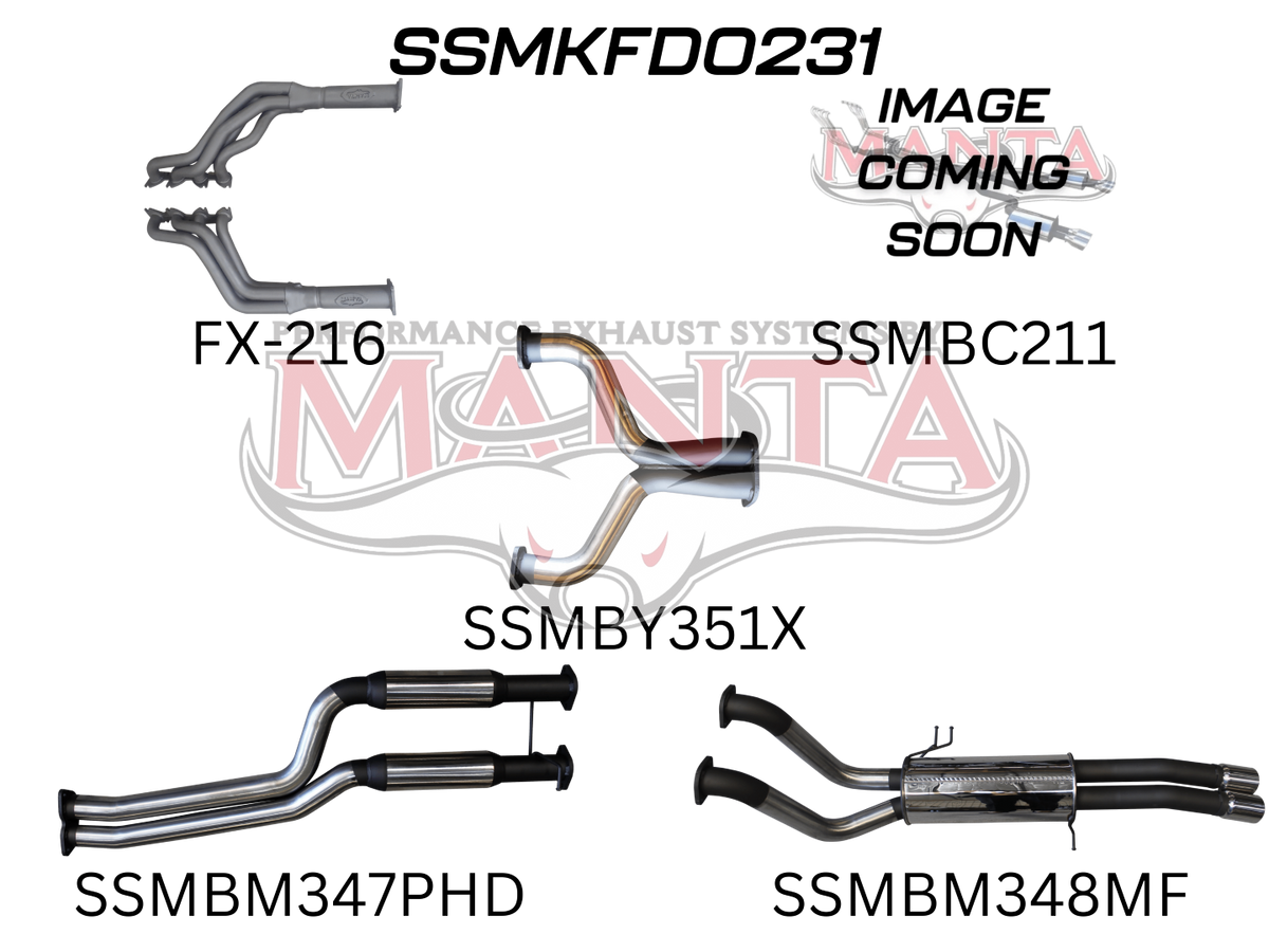 Manta Ford Falcon Fg FPV 5.0L Supercharged V8 UTE (All Models). Exhaust Exit Out Driver’S Side. – Manta product image 23