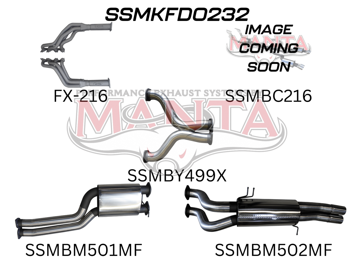 Manta Ford Falcon Fg FPV 5.0L Supercharged V8 UTE (All Models). Exhaust Exit Out Driver’S Side. – Manta product image 24