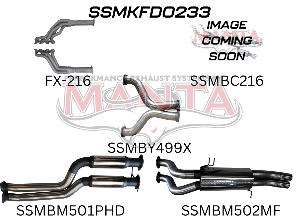 Manta Ford Falcon Fg FPV 5.0L Supercharged V8 UTE (All Models). Exhaust Exit Out Driver’S Side. – Manta product image 25