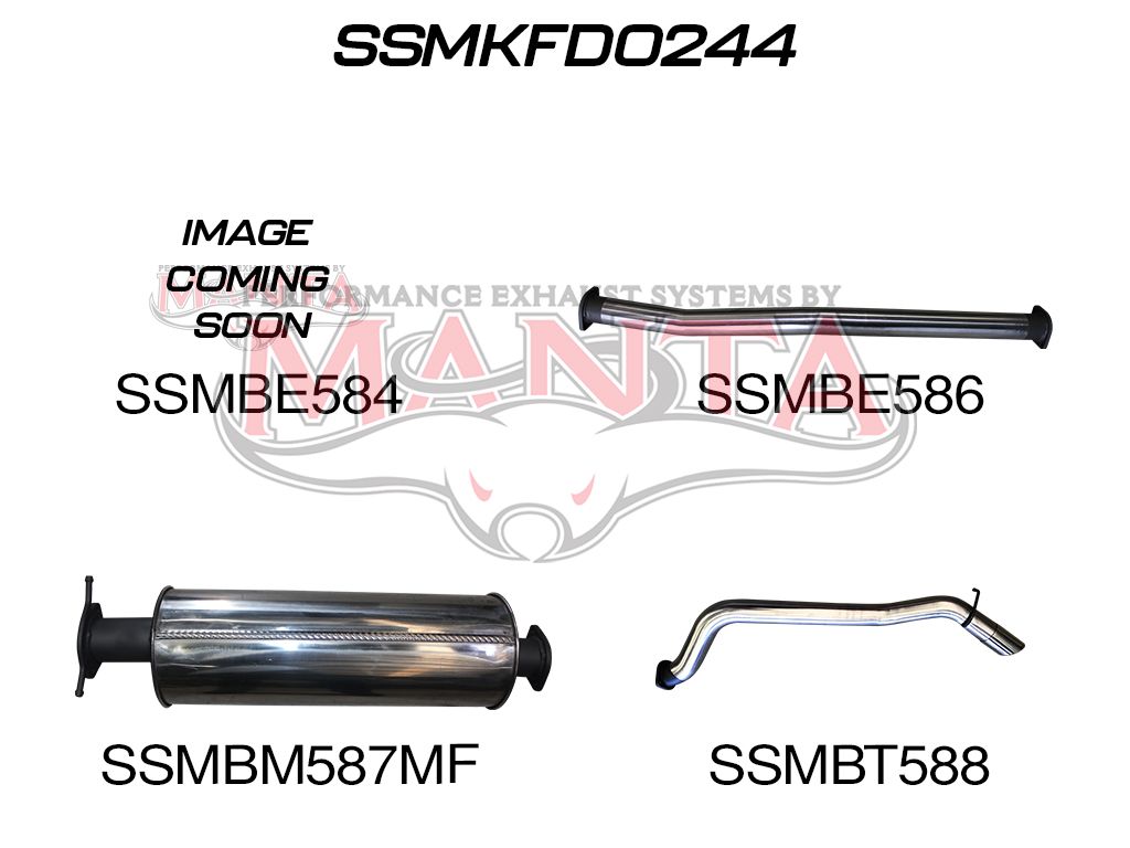 Manta Ford Ranger Px Dual Cab 2.2L CRD October 2011 – September 2016 Ford Ranger – Manta product image 7