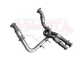 Manta SSMKFD0323 Ford Ranger Raptor V6 dump and catalyst section
