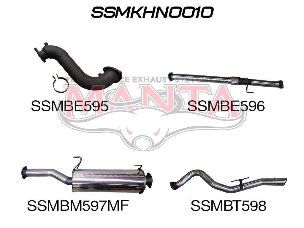 Manta Holden Colorado Rg 2.8L June 2012 – August 2016 (Non DPF) – Manta product image 8