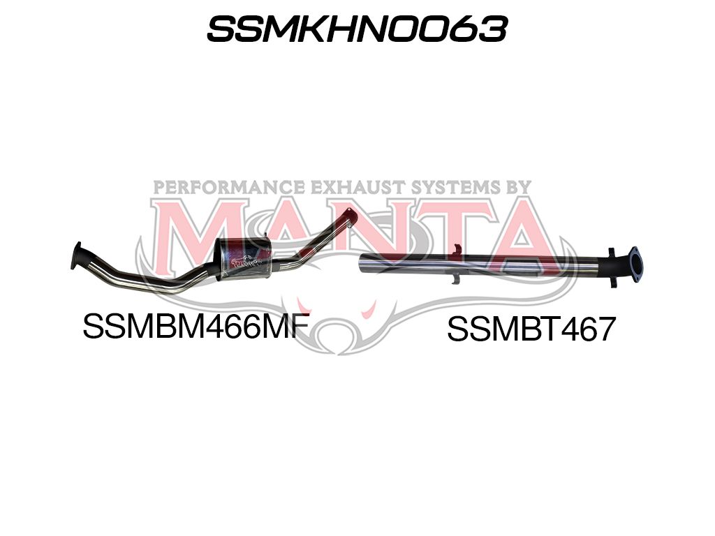Manta Holden Commodore Vp, Vr, Vs 5.0L V8 Manual Sedan, Independent Rear Suspension, with Single Cat – Manta product image 11