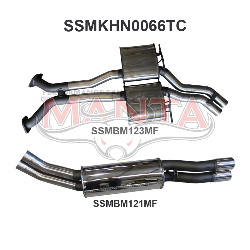 Manta Holden Commodore Vp, Vr, Vs 5.0L, HSV 5.7L V8 Sedan, Independent Rear Suspension, with Twin Cat Setup – Manta product image 11