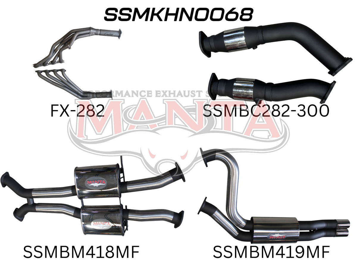 Manta Holden Commodore Vp, Vr, Vs 5.0L, HSV 5.7L V8 Sedan, Independent Rear Suspension, with Twin Cat Setup – Manta product image 13