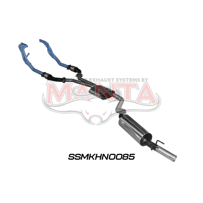 Manta Holden Commodore VT VU VX VY 3.8L V6 Exhaust System — Full System | 2.5in Single — Stainless Steel — Quiet — SSMKHN0085