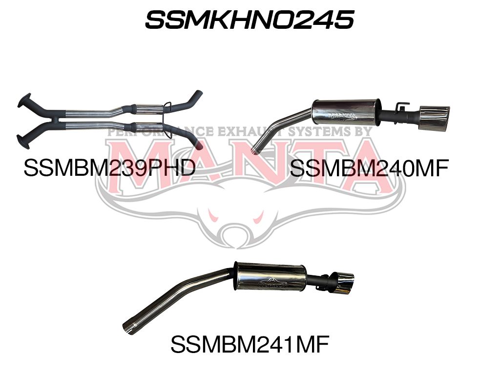 Manta Holden Commodore Vu, Vy, Vz 5.7L & 6.0L UTE (With Twin Driver & Passenger Side Exit) – Manta product image 15