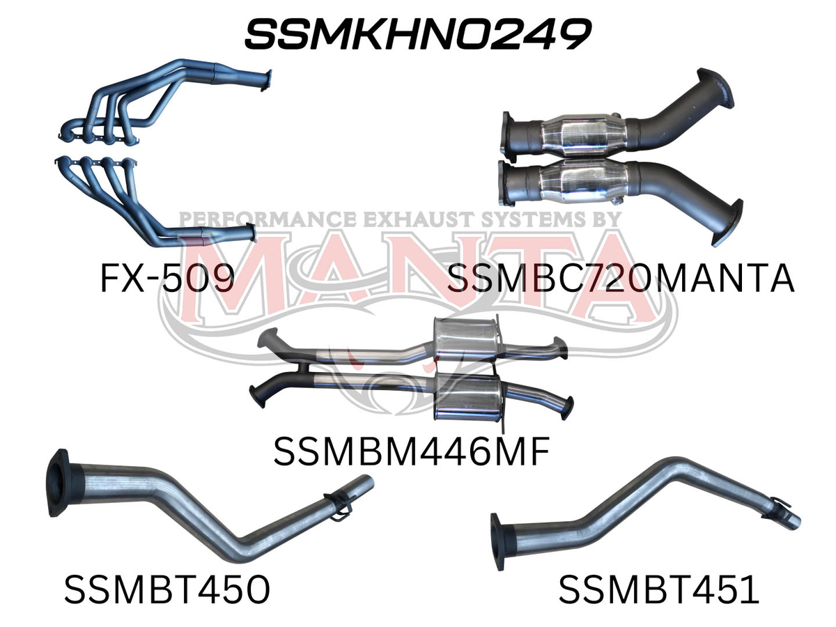 Manta Holden Commodore Vu, Vy, Vz 5.7L & 6.0L UTE (With Twin Driver & Passenger Side Exit) – Manta product image 18