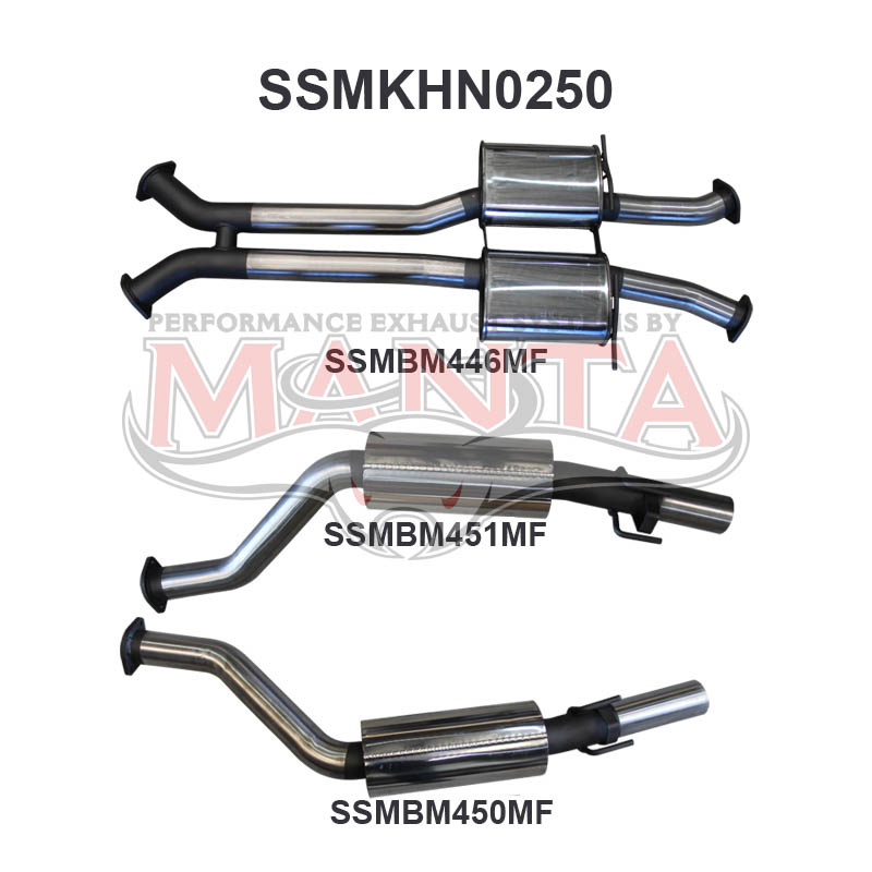 Manta Holden Commodore Vu, Vy, Vz 5.7L & 6.0L UTE (With Twin Driver & Passenger Side Exit) – Manta product image 19