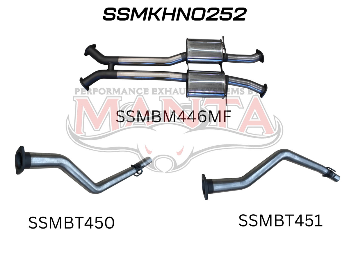 Manta Holden Commodore Vu, Vy, Vz 5.7L & 6.0L UTE (With Twin Driver & Passenger Side Exit) – Manta product image 21