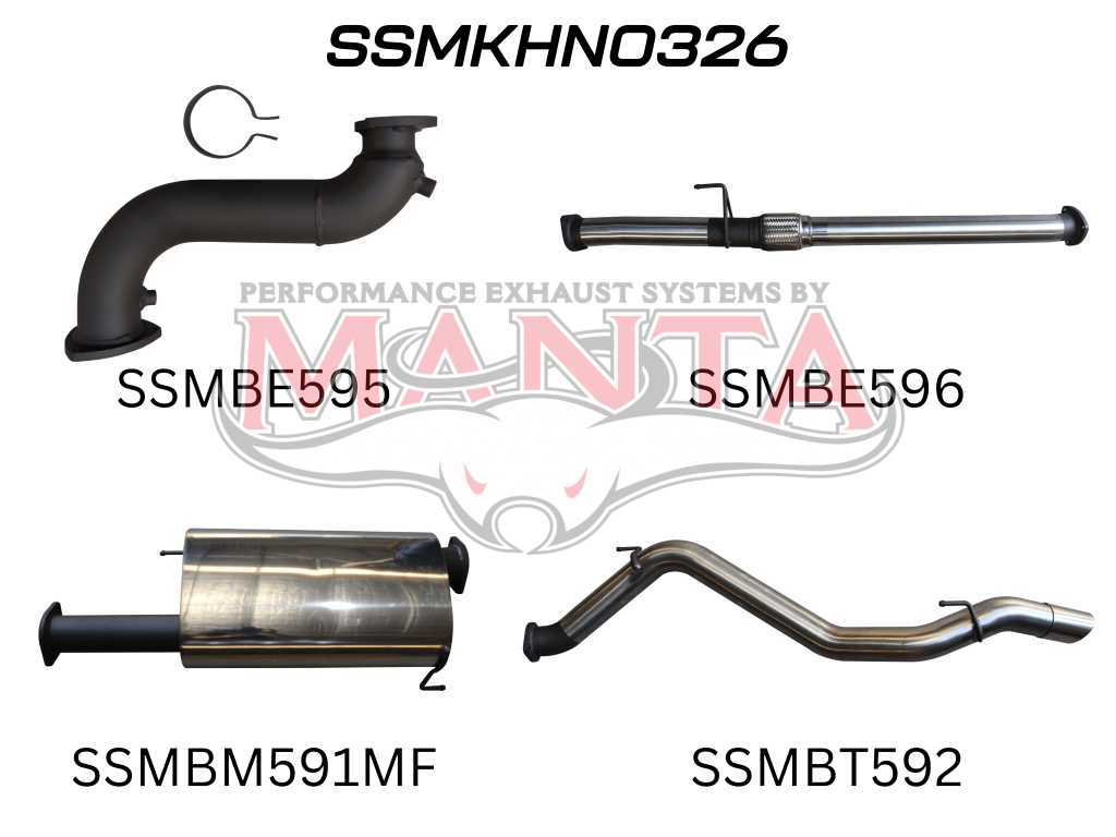 Manta Holden Colorado 7 Rg 2.8L December 2012 – 2016 – Manta product image 7