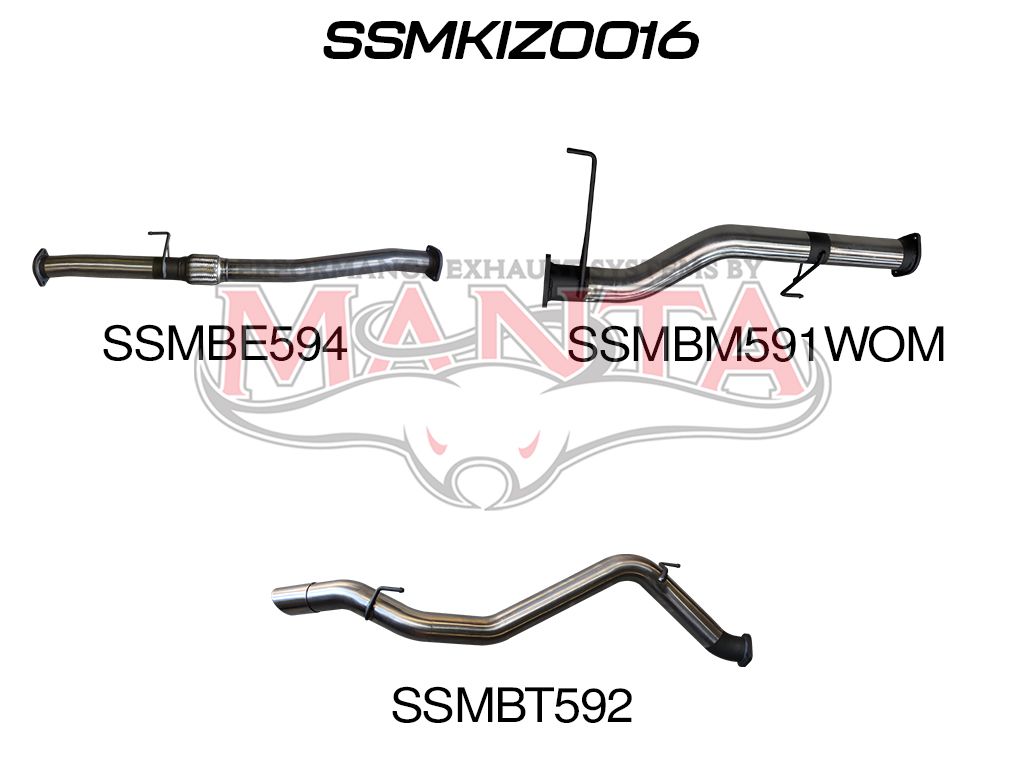 Manta Isuzu Mu-X 3.0L CRD 2017 – 2021 – Manta product image 10