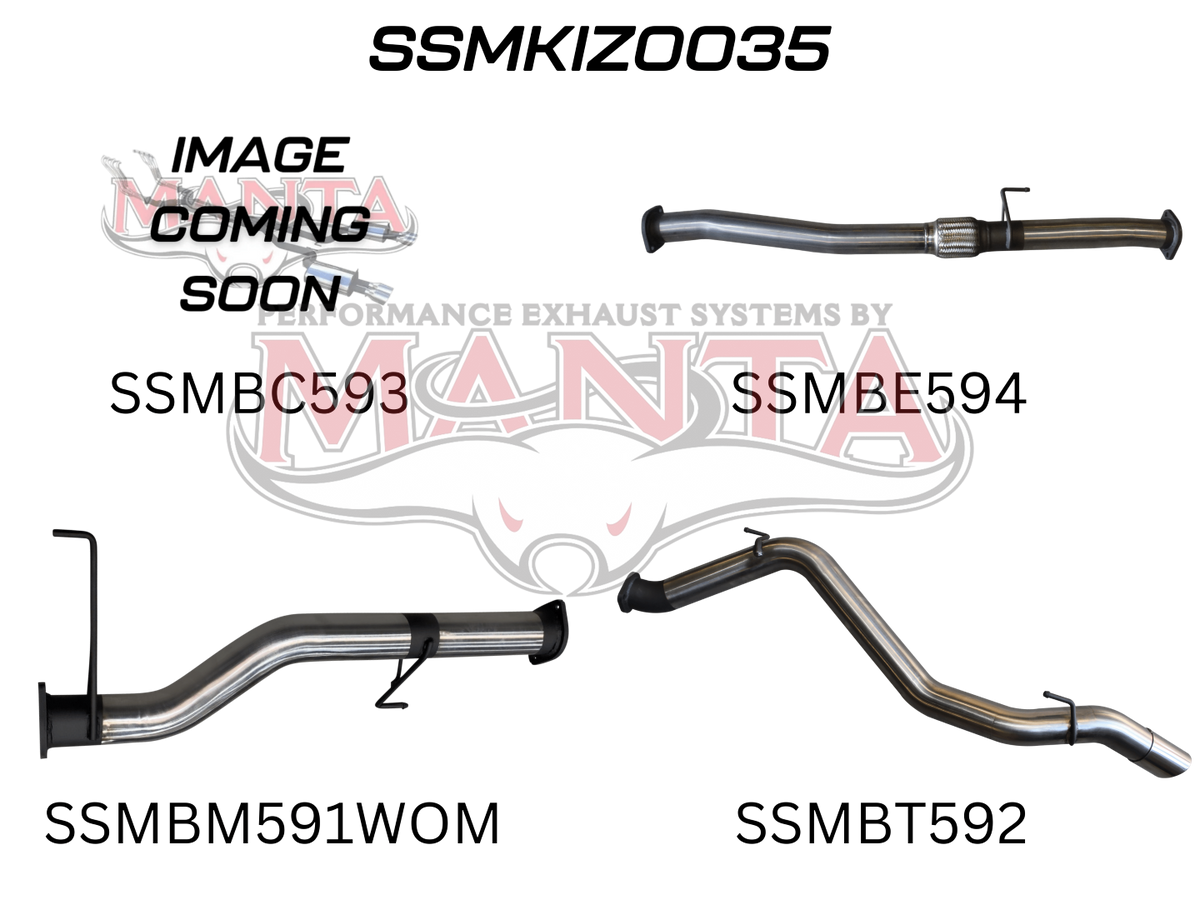 Manta Isuzu Mu-X 3.0L CRD Nov 2013 – Jan 2017 (No DPF) – Manta product image 24