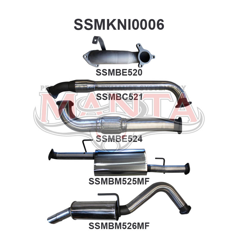 Manta Nissan Navara D40 2.5L Turbo Diesel Manual 2005 – March 2007 – Manta product image 8