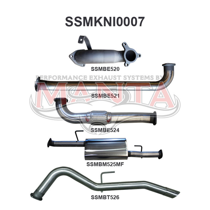 Manta Nissan Navara D40 2.5L Turbo Diesel Manual 2005 – March 2007 – Manta product image 9