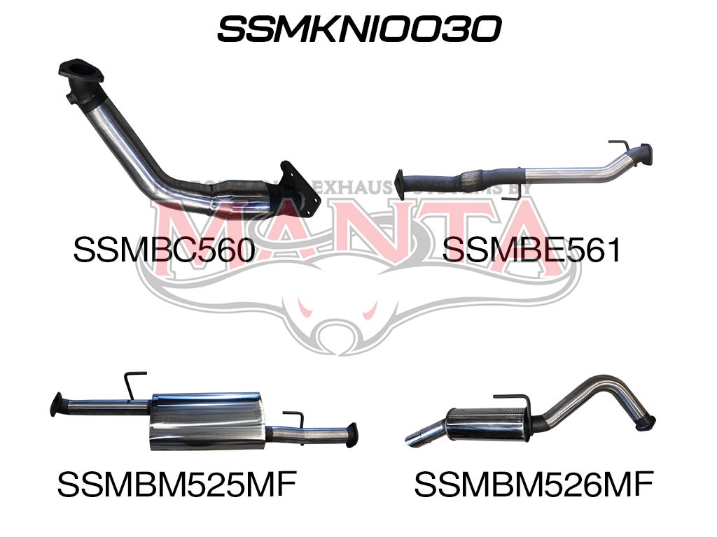 Manta Nissan Navara D40 3.0L V6 Turbo Diesel Automatic 2011 Onwards – Manta product image 13