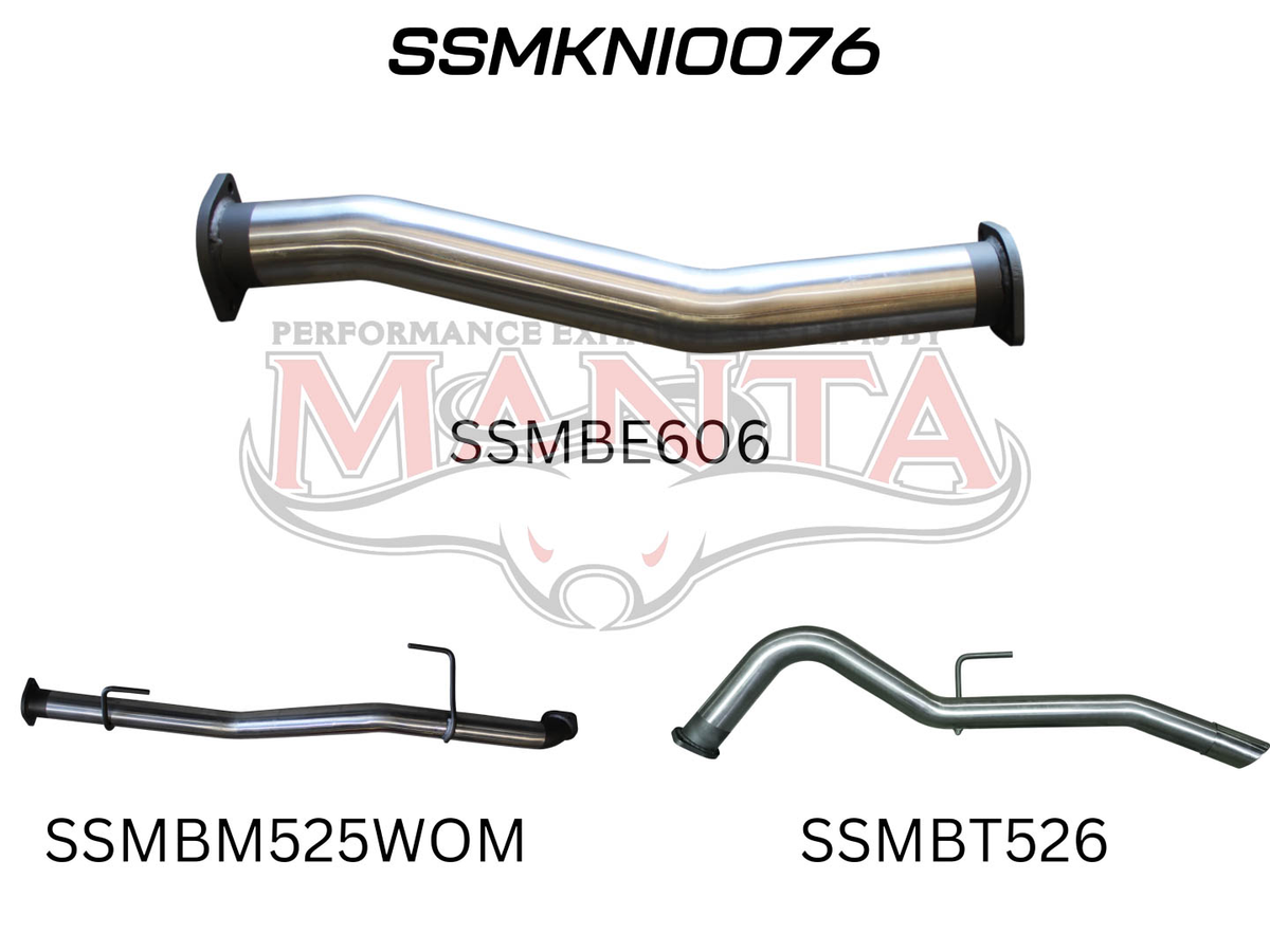 Manta Nissan Navara D23 NP300 2.3L Turbo Diesel (With DPF) 2015 On – Manta product image 3