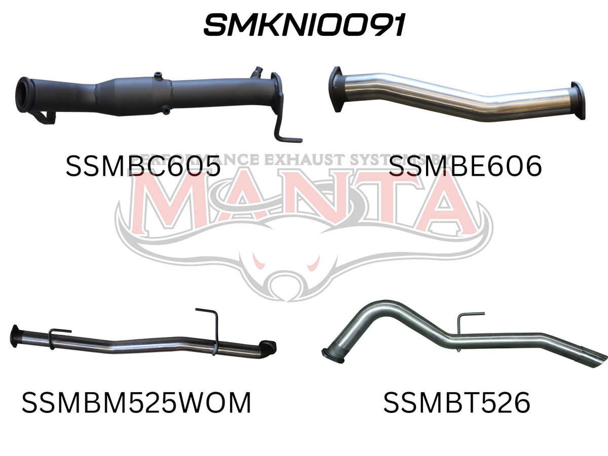 Manta Nissan Navara D23 NP300 2.3L Turbo Diesel (With DPF) 2015 On – Manta product image 9