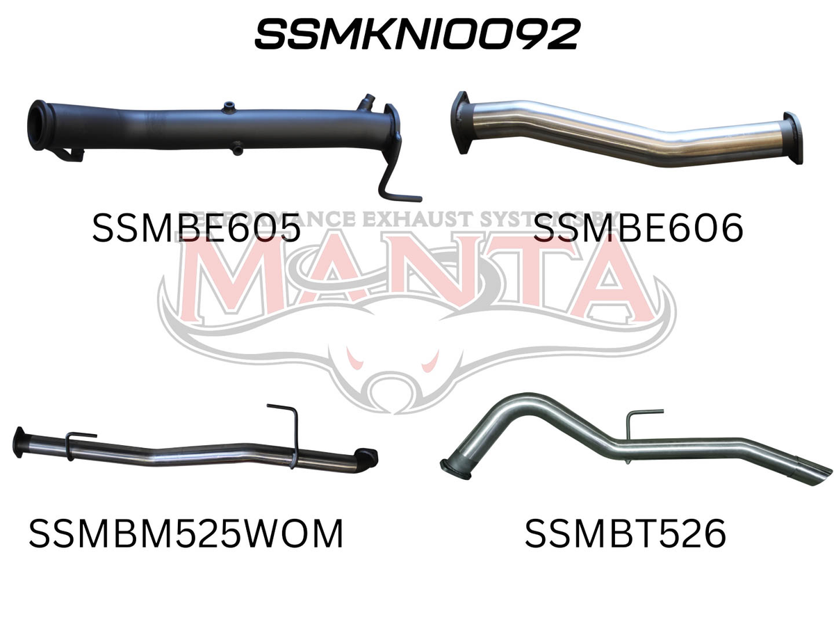 Manta Nissan Navara D23 NP300 2.3L Turbo Diesel (With DPF) 2015 On – Manta product image 15