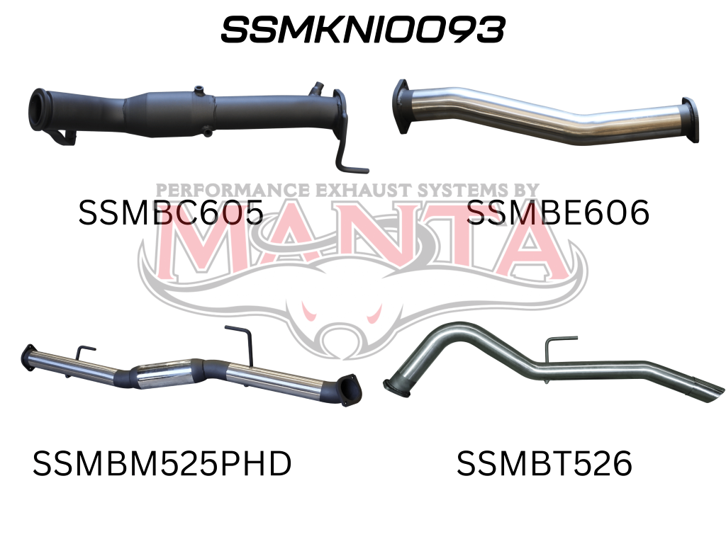 Manta Nissan Navara D23 NP300 2.3L Turbo Diesel (With DPF) 2015 On – Manta product image 7