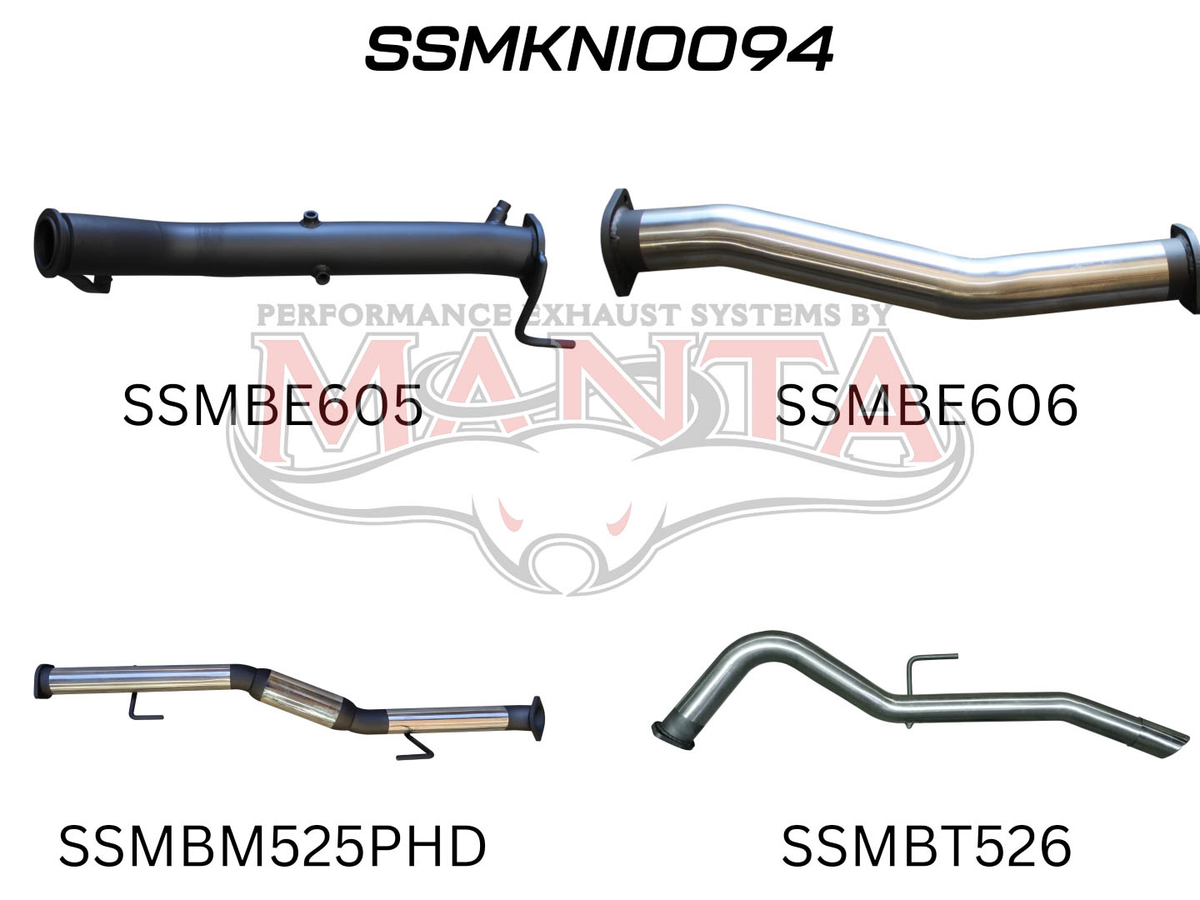 Manta Nissan Navara D23 NP300 2.3L Turbo Diesel (With DPF) 2015 On – Manta product image 13