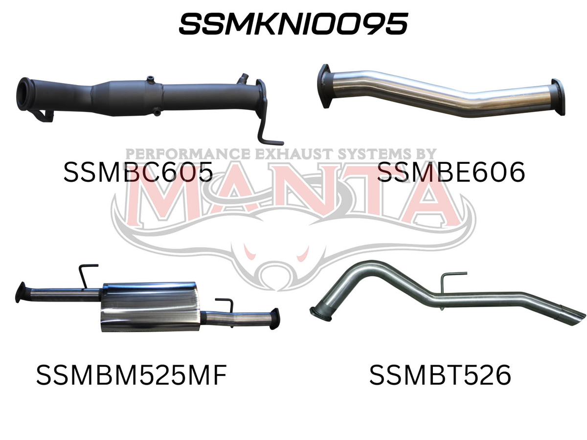 Manta Nissan Navara D23 NP300 2.3L Turbo Diesel (With DPF) 2015 On – Manta product image 5
