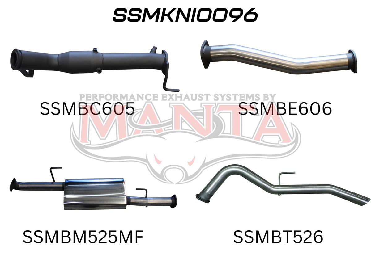 Manta Nissan Navara D23 NP300 2.3L Turbo Diesel (With DPF) 2015 On – Manta product image 11