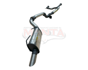 Manta SSMKNI0126 Nissan Patrol Y62 Warrior cat-back exhaust
