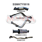 Manta Toyota Landcruiser VDJ78 4.5L V8 Turbo Diesel Troop Carrier 2007 - 2016 (Without DPF) – Manta product image 13