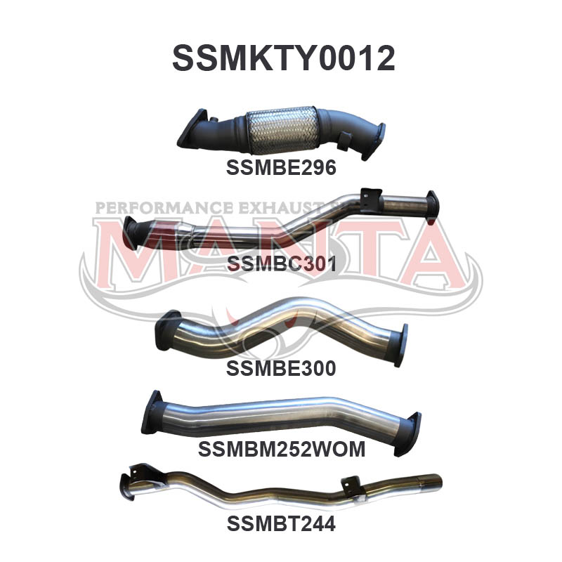 Manta Toyota Landcruiser VDJ79 Dual Cab 4.5L 1VD V8 Turbo Diesel UTE 2012 - 2016 – Manta product image 20