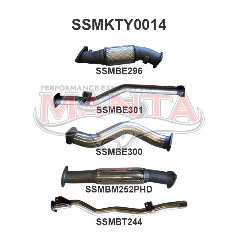 Manta Toyota Landcruiser VDJ79 Dual Cab 4.5L 1VD V8 Turbo Diesel UTE 2012 - 2016 – Manta product image 22